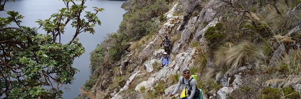 Caminata hacia la Cara del Indio Mérida Venezuela